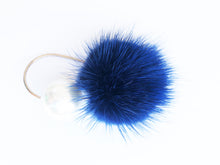 Mink Brooch Pin [Blue]